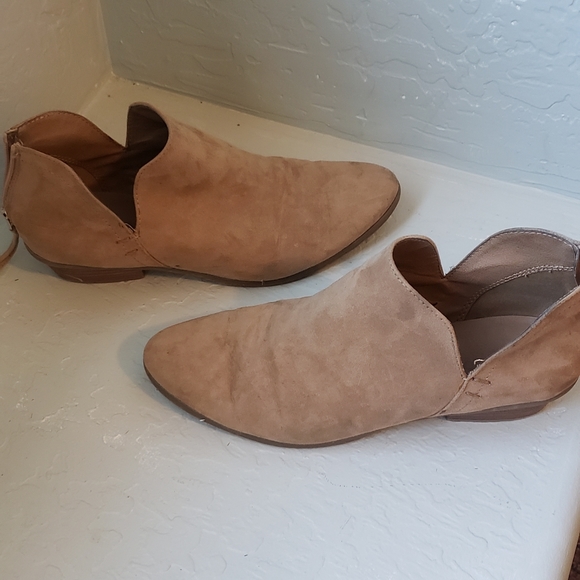 Nude Colored Booties - Picture 2 of 6